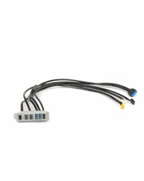 HP Z620 Front USB Board and Cables 644321-002