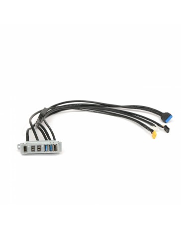 HP Z620 Front USB Board and Cables 644321-002