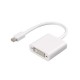 Mini DisplayPort 1.1 naar DVI adapter (1920 x 1200) / wit - 0,20 meter