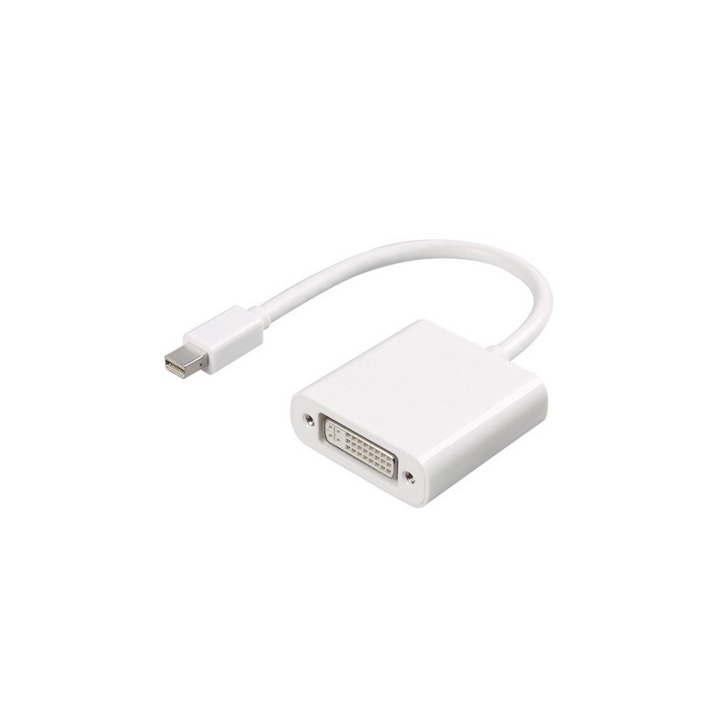 Mini DisplayPort 1.1 naar DVI adapter (1920 x 1200) / wit - 0,20 meter