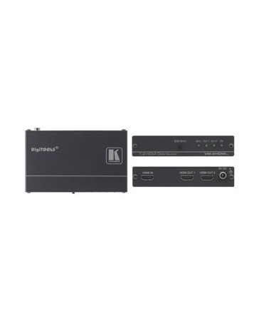 Kramer Electronics VM-2HXL video splitter HDMI 2x HDMI (No adapter) Kramer Electronics VM-2HXL video splitter HDMI 2x HDMI (No adapter)