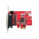 4-Port PCIe RS232 16C950 UART Host Adapter Card