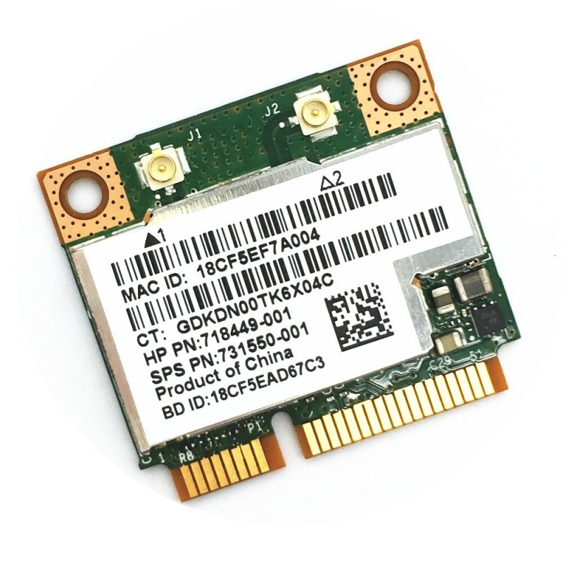 HP BCM943228HMB 300M Wifi Bluetooth BT 4.0 PCI-E WLAN card