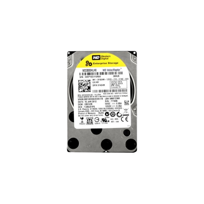 WD VelociRaptor 300GB 2.5'' Enterprise HDD