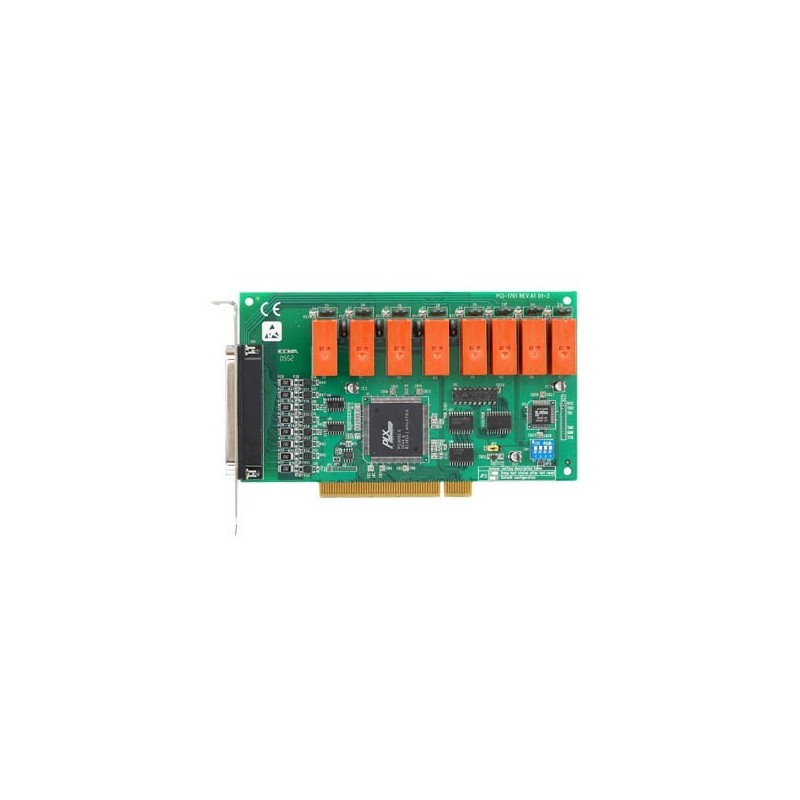 8-ch Relay and 8-ch Isolated Digital Input PCI Card