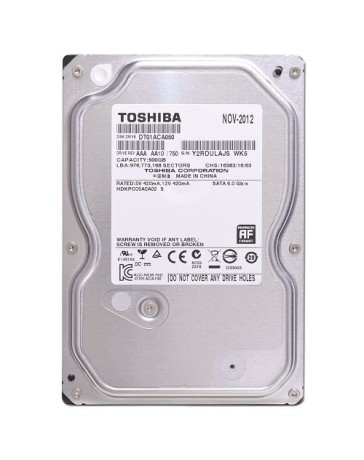 Toshiba DT01ACA050 661697-002 SATA 3.5" Hard Drive 500GB
