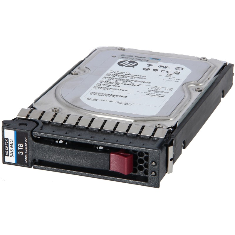 625030-001 HP 3TB 7.2K 6G LFF SAS HDD