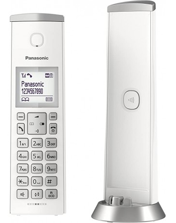 Panasonic KX-TGK220 Design Phone with Answering Machine White