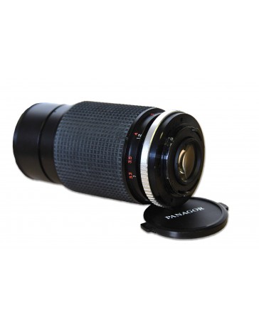 Panagor-E auto zoom lens 80-200mm with front cap and back cap