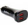 StarTech Double USB car charger - dual USB - 24W/4.8A - 2 ports - black