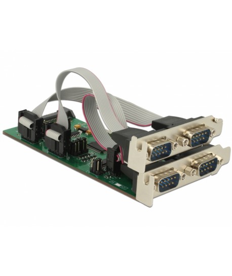 DeLOCK PCI Express Card  3 x Serial RS-232 +1 xTTL 3.3 V.RS-232 interface kaart