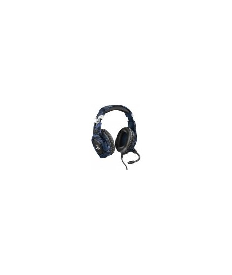 Trust Forze PS4 GXT 488 (Zwart/Blauw) - Gaming headset