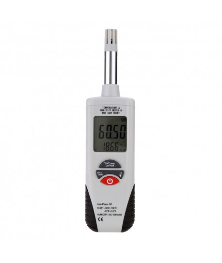 Digital Psychrometer Temperature Humidity WBT Dew Point Meter