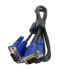 Space Shuttle-Z 6 ft VGA Male to VGA Male Dual Ferrite Cable CSA LL80671 E101344 Style 20276 AWM A/B 15 Pin