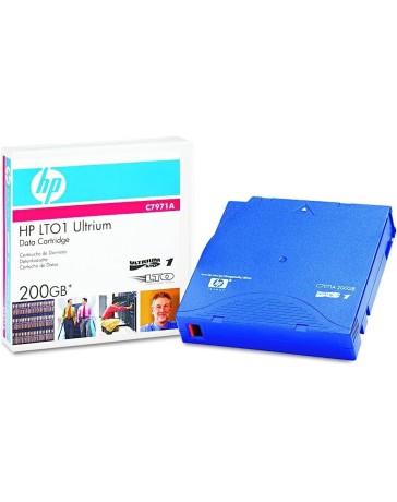 HP C7971A LTO-1 Data Cartridge Tape - Ultrium, LTO, LTO1, Ultrium-1, 100/200GB