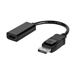 DisplayPort Male  HDMI™ Output  1080p Nickel Plated | 0.20 m