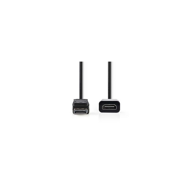 DisplayPort Male  HDMI™ Output  1080p Nickel Plated | 0.20 m