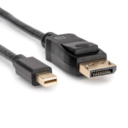DisplayPort Male | DisplayPort Male | 4K@60Hz | Nickel Plated | 2.00 m