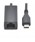 Nedis CCBW64952AT02 USB-netwerk adapter USB-C male - RJ45 female 0.2m