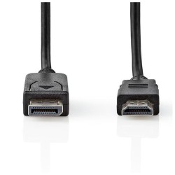 DisplayPort Male HDMI™ Connector 1080p Nickel Plated  2.00 m