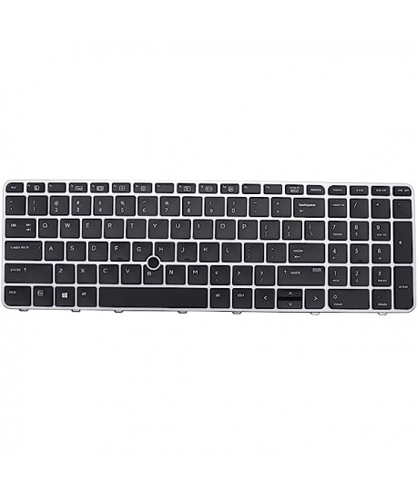 Keyboard with backlight and trackpoint German Keyboard for HP EliteBook 755 850 G3 G4 ZBook