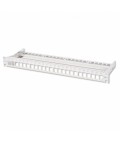 24-PORT KEYSTONE PANEL 19" FRONT PANEL HIGHGRADE STEEL 1U