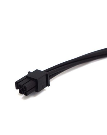 4 Pin to Dual 2 SATA HDD SSD ODD Power Cable 40cm