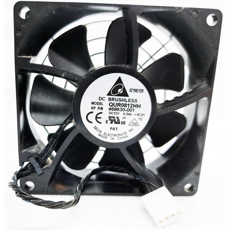 HP Z600 Workstation QUR0812HH Cooling Fan- 468630-001