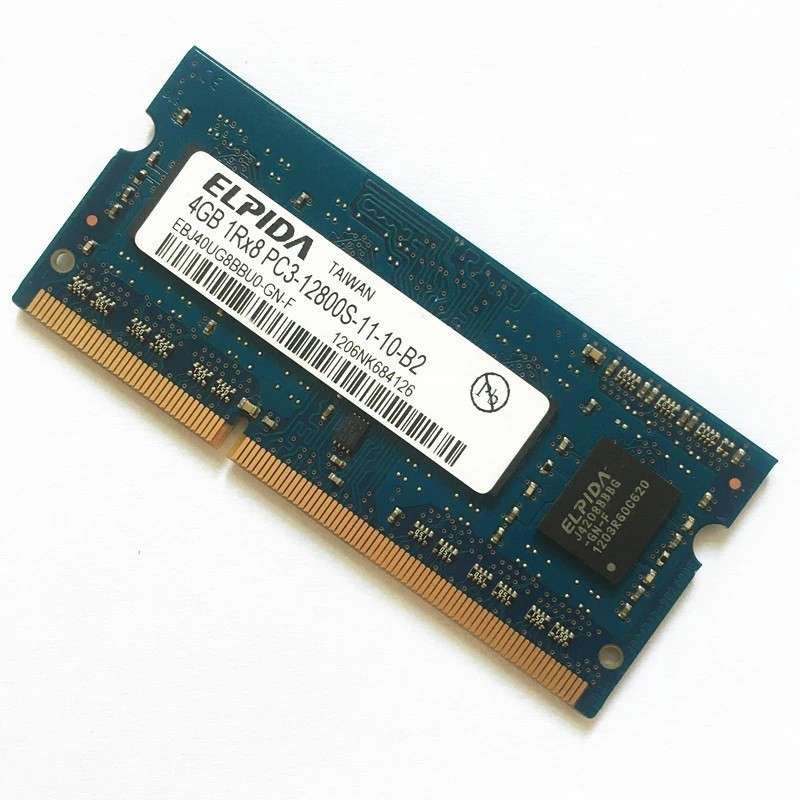 ELPIDA 4GB 1Rx8 PC3-128002-11-10-B2