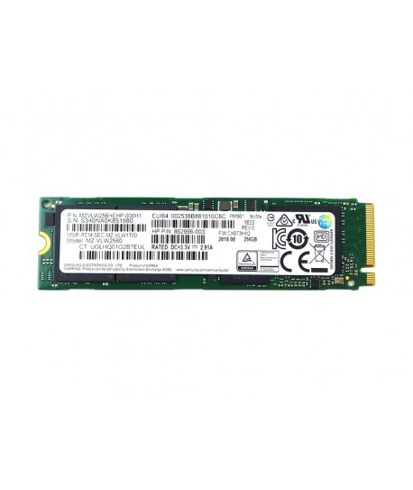 SAMSUNG MZVLW256HEHP-000H1 PM961 M.2 NVMe PCIE 256GB SSD