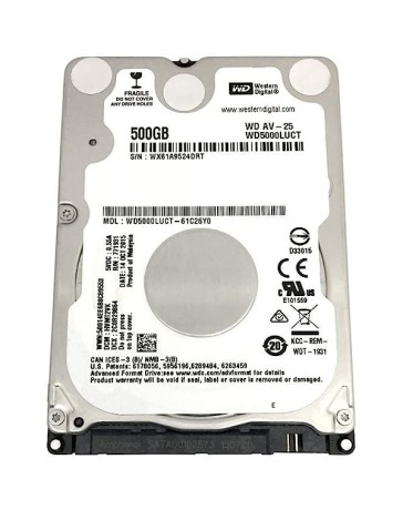 HP ST500LM021 500GB 2.5 Thin SATA Hard Drive 756731-001 7200RPM 7mm 1KJ152-020