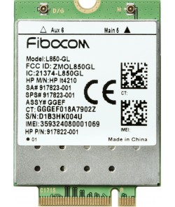 HP Fibocom L850-GL XMM 7360 LTE-A WWAN card w/GPS M.2 L15398-002