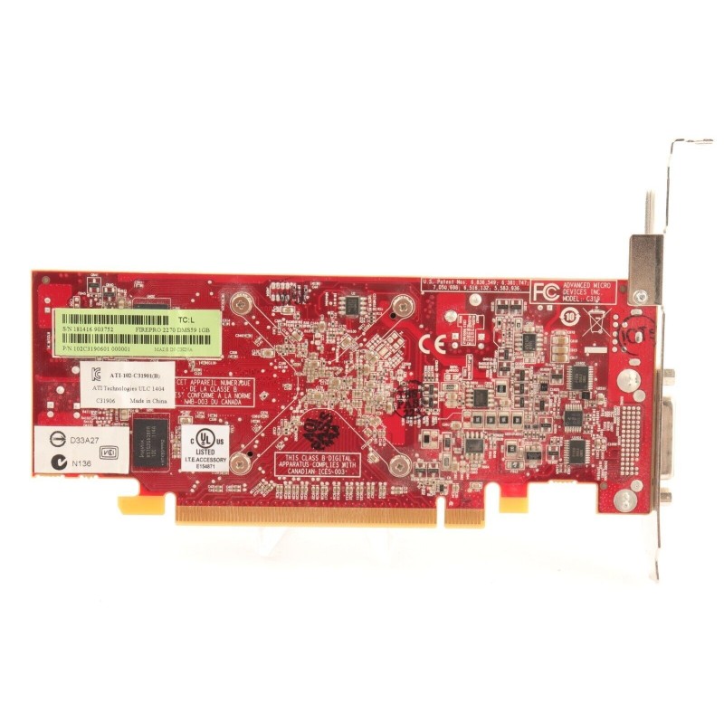 AMD FirePro 2270 DMS59 512MB 102C3190301 AMD109-C31981-00 Model C319