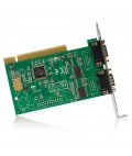 Dual Port RS-232 PCI Adapter with OXford Chip 16C950 UART