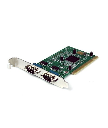 Dual Port RS-232 PCI Adapter with OXford Chip 16C950 UART