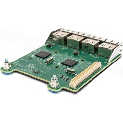 Dell 0FM487 Broadcom 5720 Quad -Port Ethernet 1GBE RACK Network daughter Card