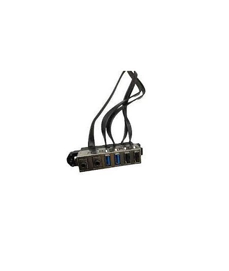 HP EliteDesk 705 800 G2 G3 SFF Front USB Audio Port Panel Assembly 863488-001