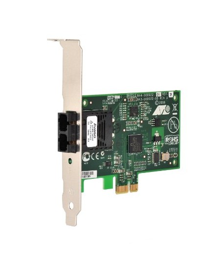 Allied Telesis AT-2711Fx/SC Fiber PCI-e 10/100 Network Adapter Card PCIe 10/100