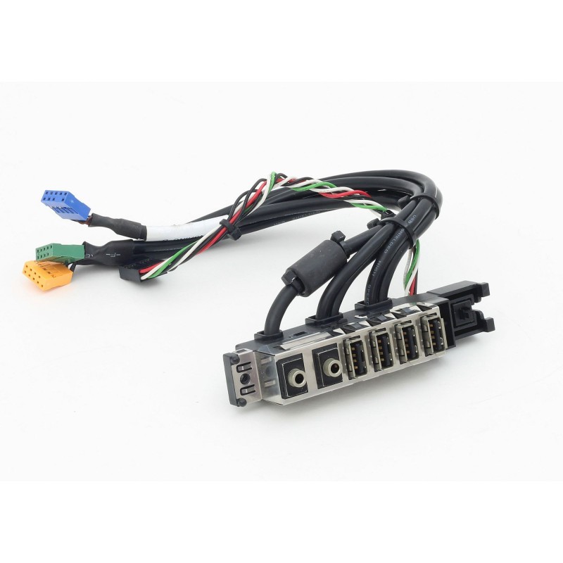 HP 6000 6005 Pro 8000 ELite USB Audio Power Front I/O Panel W Cables