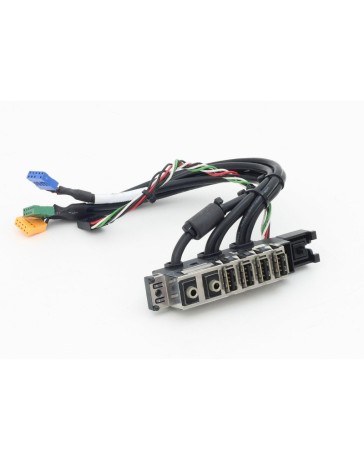 HP 6000 6005 Pro 8000 ELite USB Audio Power Front I/O Panel W Cables