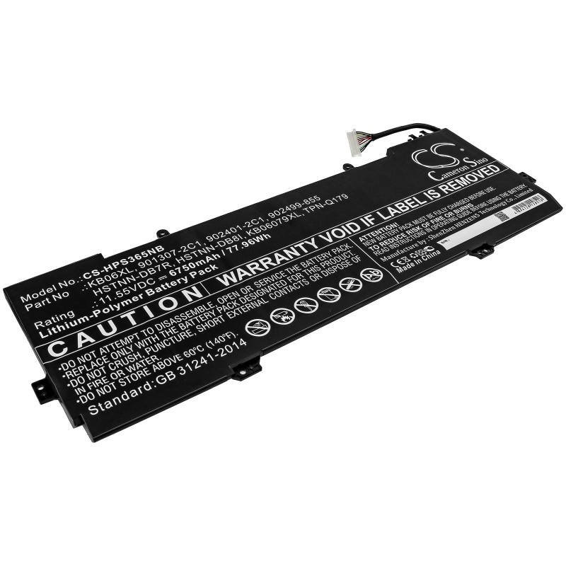 HP HSTNN-DB81 Replacement Accu