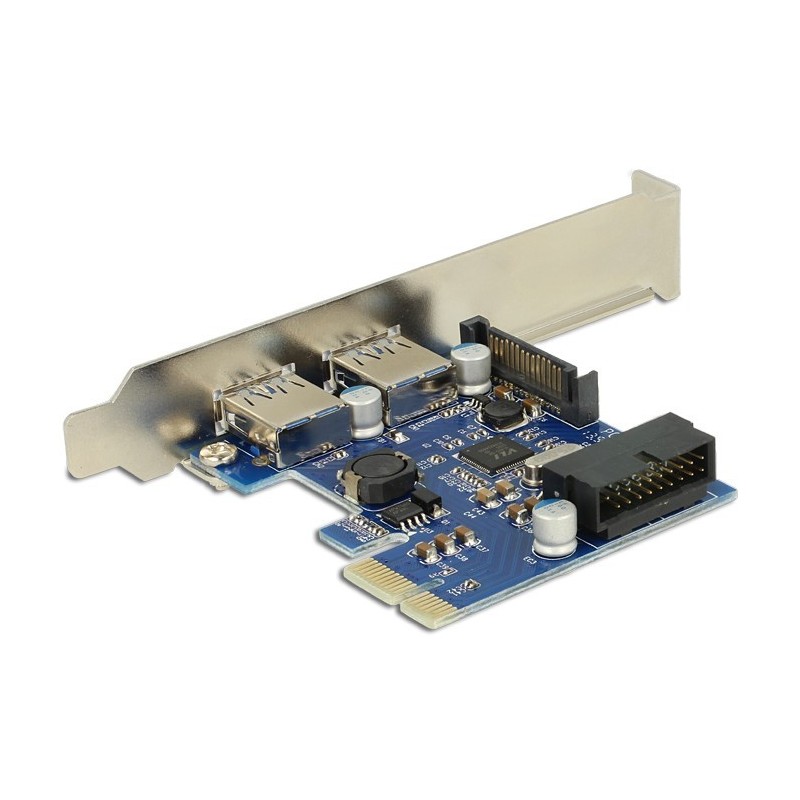 Delock PCI Express Card to 2 x external USB 3.0 + 1 x internal USB 3.0