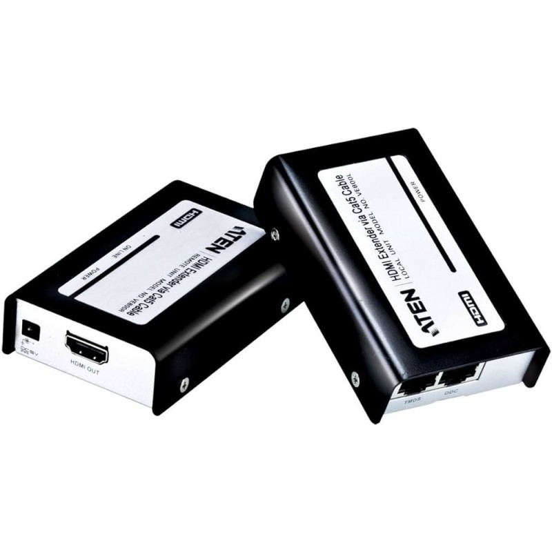 Aten VE800R HDMI Extender Receiver Unit VE800R Remote Control no power cable