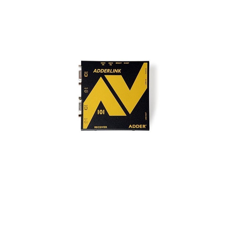 ALAV101R ADDERLink AV100 serie VGA+audio receiver without cables/power cables