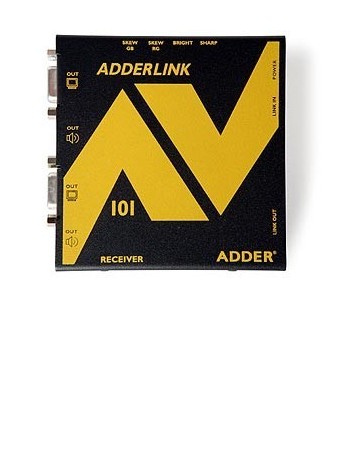 ALAV101R ADDERLink AV100 serie VGA+audio receiver without cables/power cables