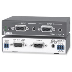 Extron vsw 2vga a Two Input VGA and Stereo Audio Switcher (MAIN UNIT ONLY!!)
