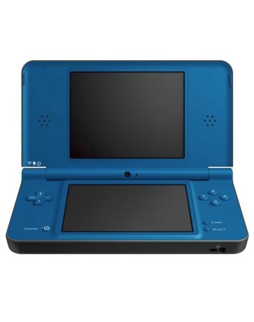 Nintendo DS XL Blauw gebruikt, Geen kabel, Geen accessoires.