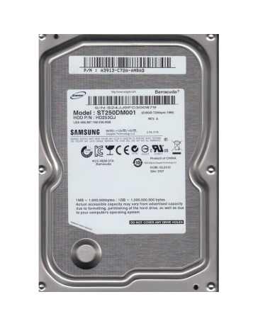 LOT 3 250GB SAMSUNG HD256GM/B HD256GM 3.5" 7200 RPM SATA3 6Gb/s SATA HARD DRIVE