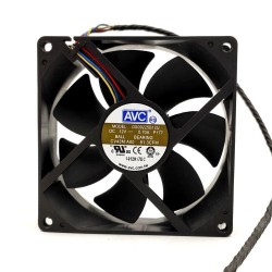 DS09225B12U P304 9025 DC12V 0.70A 4Pin Double Ball Temperature Control PWM Fan