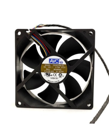 DS09225B12U P304 9025 DC12V 0.70A 4Pin Double Ball Temperature Control PWM Fan